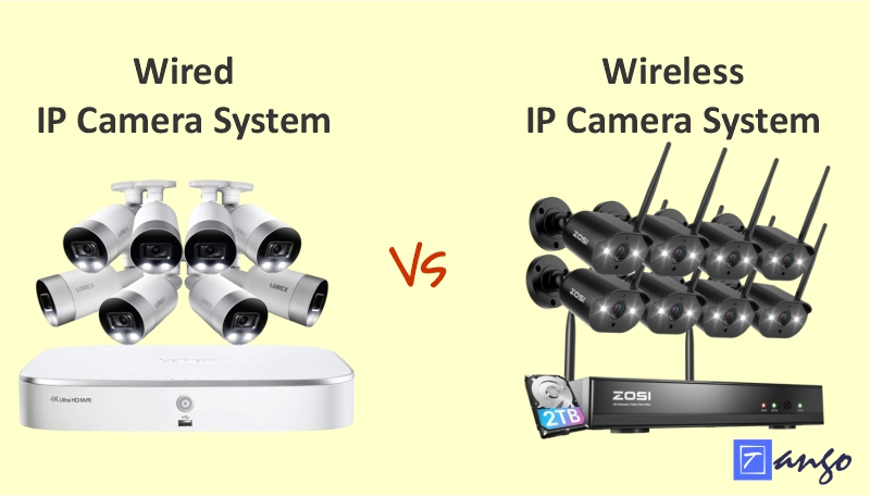 wired vs wireless IP camera system: which one is the best?